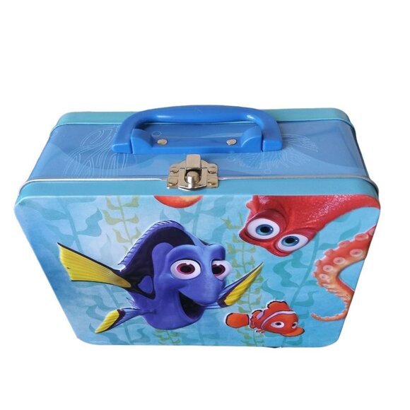 Finding Dory 24-Piece Jigsaw Puzzle In Tin Storage Case 15" X 11.2" Portable Fun - Picture 3 of 6